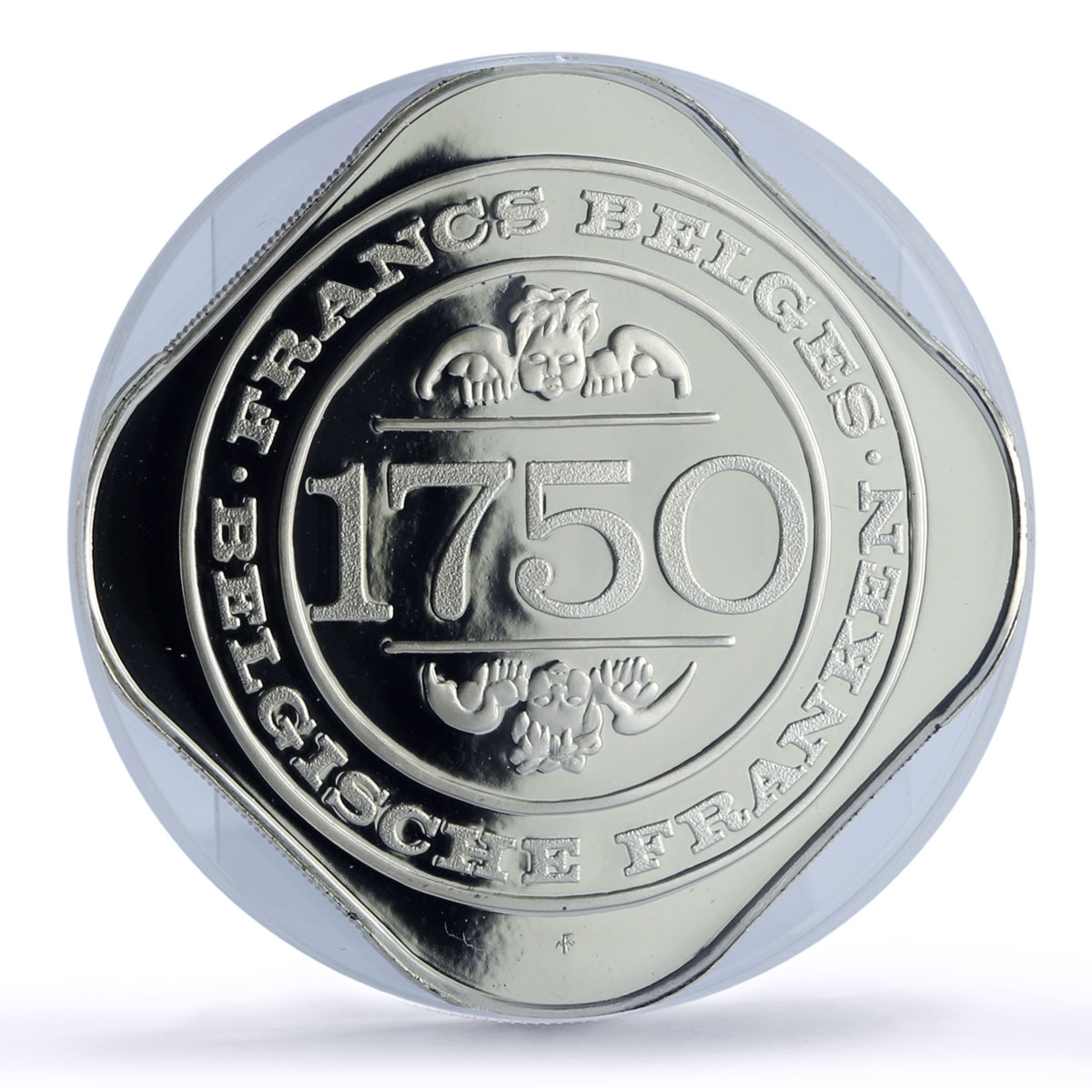 Belgium Spa Casino Fantasy Token 1750 Francs PR70 PCGS silver 1986 - 1988 FM