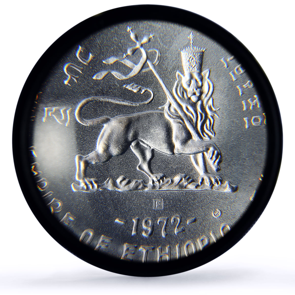 Ethiopia 5 dollars Zewditu Emperors Kings History MS66 PCGS silver coin 1972