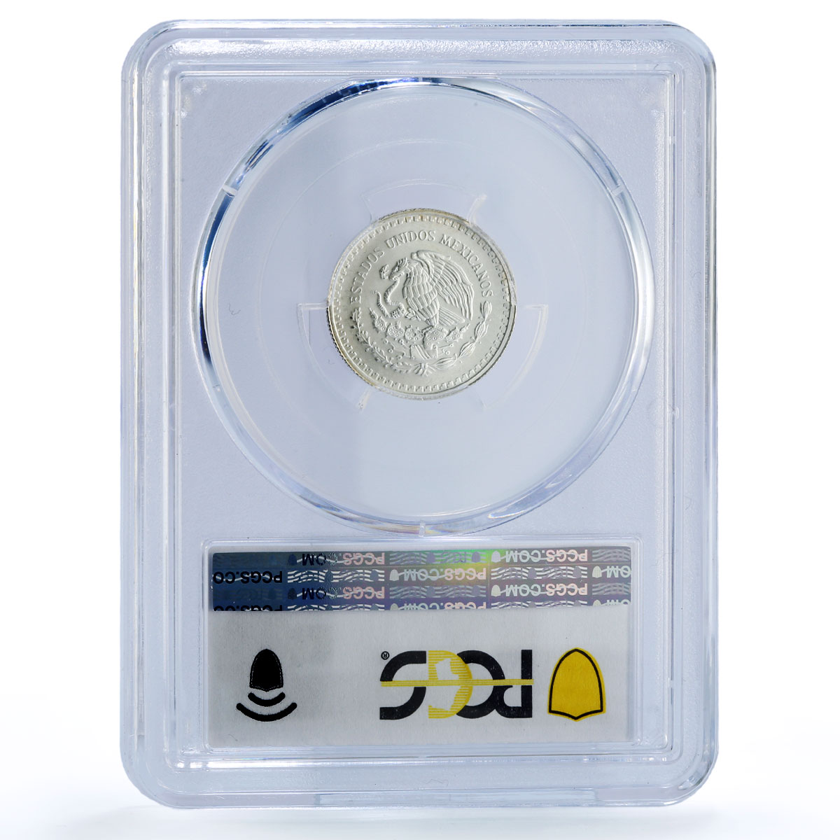 Mexico 1/10 onza Libertad Angel of Independence MS66 PCGS silver coin 2000