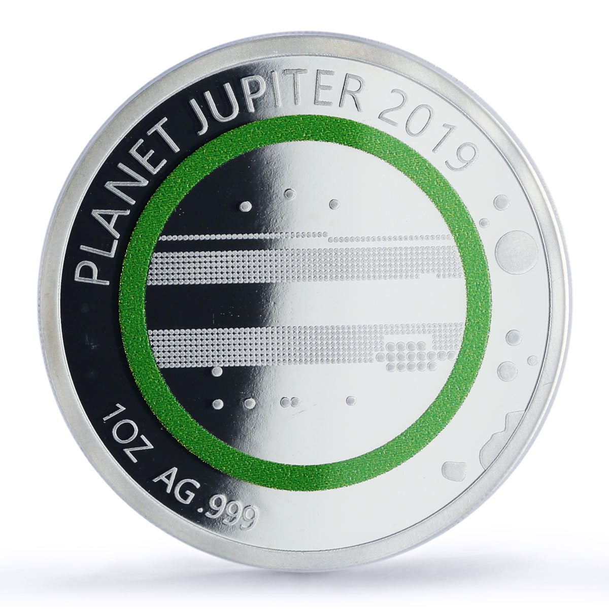Togo 1000 francs Jupiter Solar System Planets Space PR69 PCGS silver coin 2019