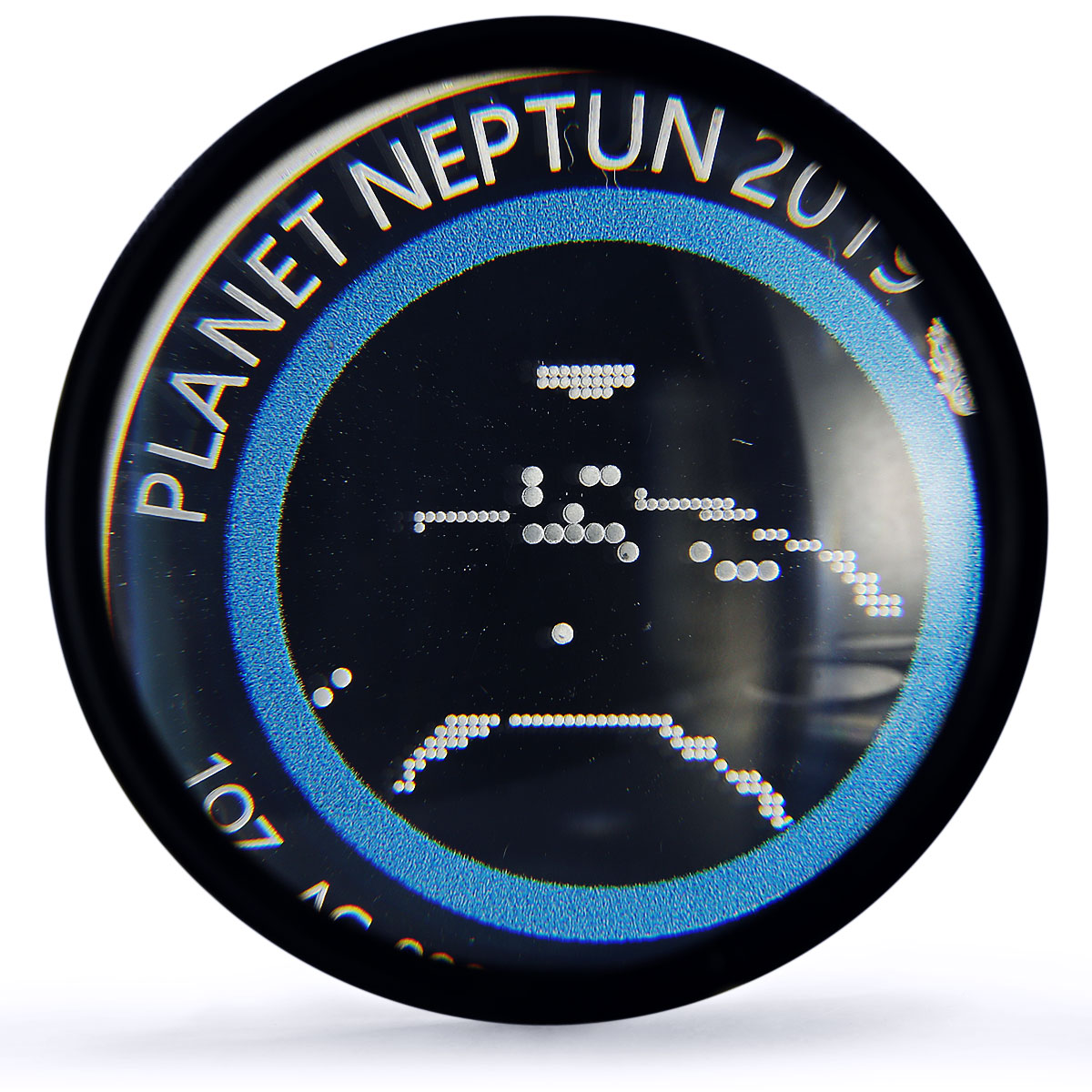 Togo 1000 francs Neptune Solar System Planets Space PR69 PCGS silver coin 2019