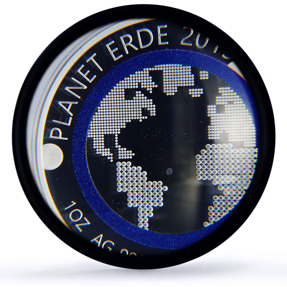 Togo 1000 francs Earth Solar System Planets Space PR68 PCGS silver coin 2019