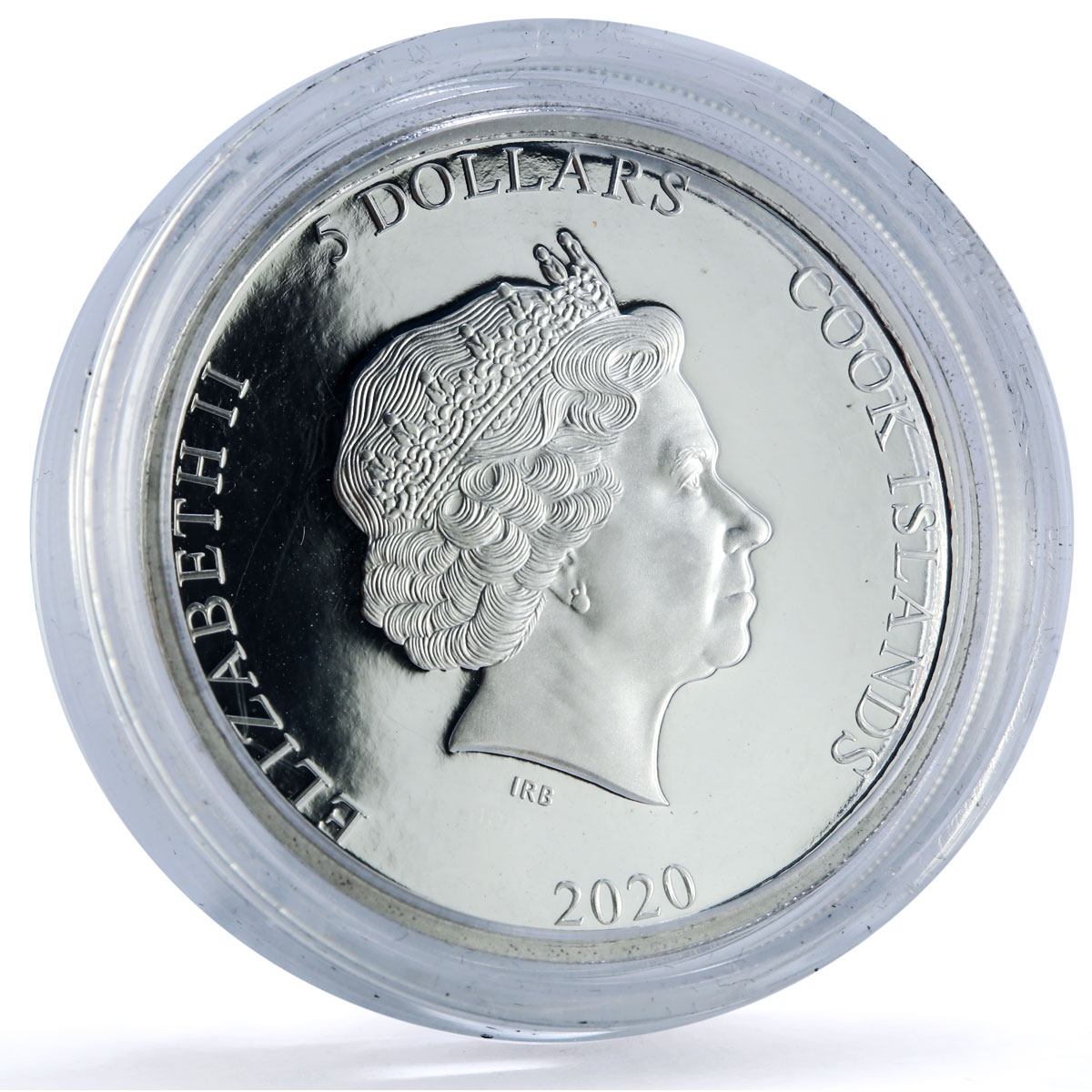 Cook Islands 5 dollars Vinales Meteorites Impacts Space proof silver coin 2020