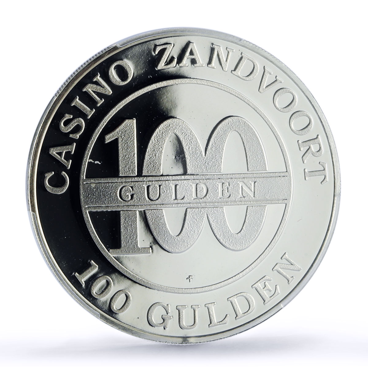 Netherlands Zandvoort Casino Fantasy Token PR69 PCGS silver 1986 - 1988 FM