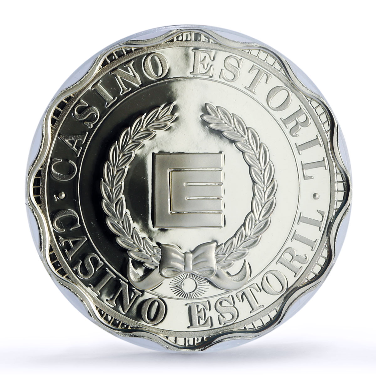Portugal Estoril Casino Fantasy Token 3500 Esc. PR69 PCGS silver 1986 - 1988 FM
