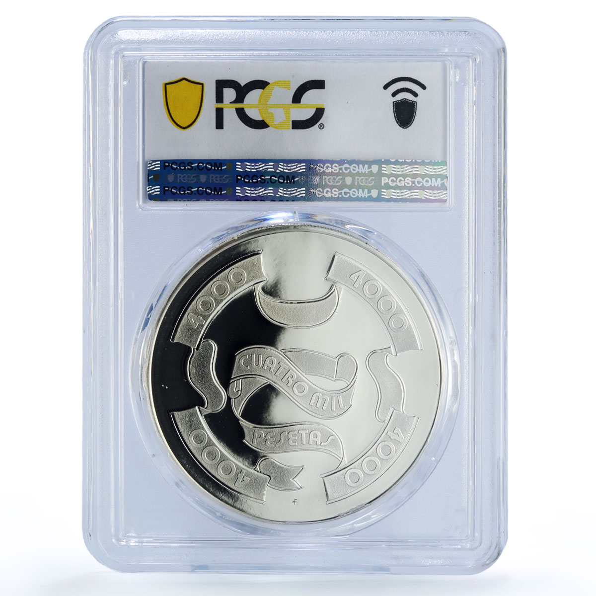 Spain Alfajarin Montesblancos Casino Fantasy Token PR69 PCGS silver 1986 - 1988