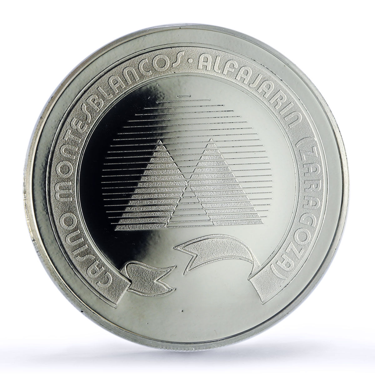 Spain Alfajarin Montesblancos Casino Fantasy Token PR69 PCGS silver 1986 - 1988