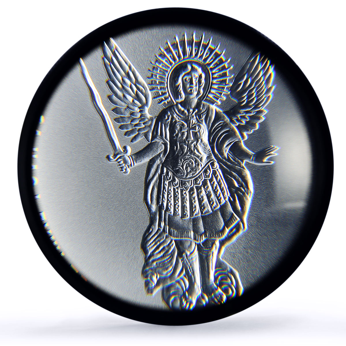 Ukraine 1 hryvnia Archangel Michael Archistratus MS70 PCGS silver coin 2025