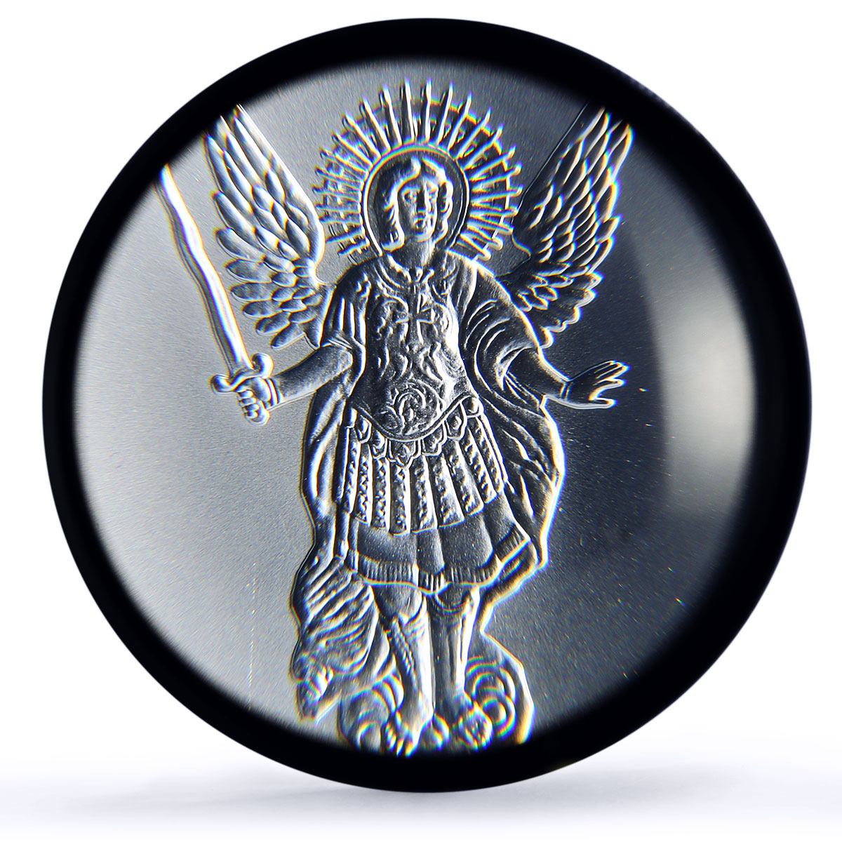 Ukraine 1 hryvnia Archangel Michael Archistratus MS69 PCGS silver coin 2024