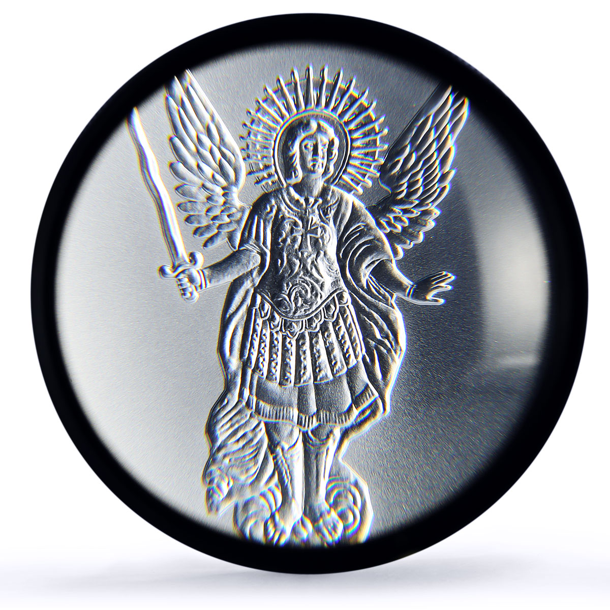 Ukraine 1 hryvnia Archangel Michael Archistratus MS70 PCGS silver coin 2024