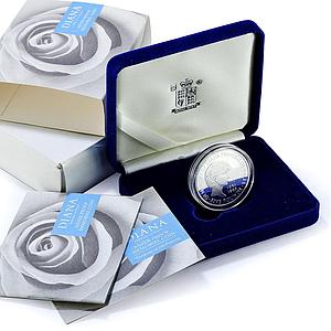 Great Britain 5 pounds Princess Diana History Politics proof silver coin 1999