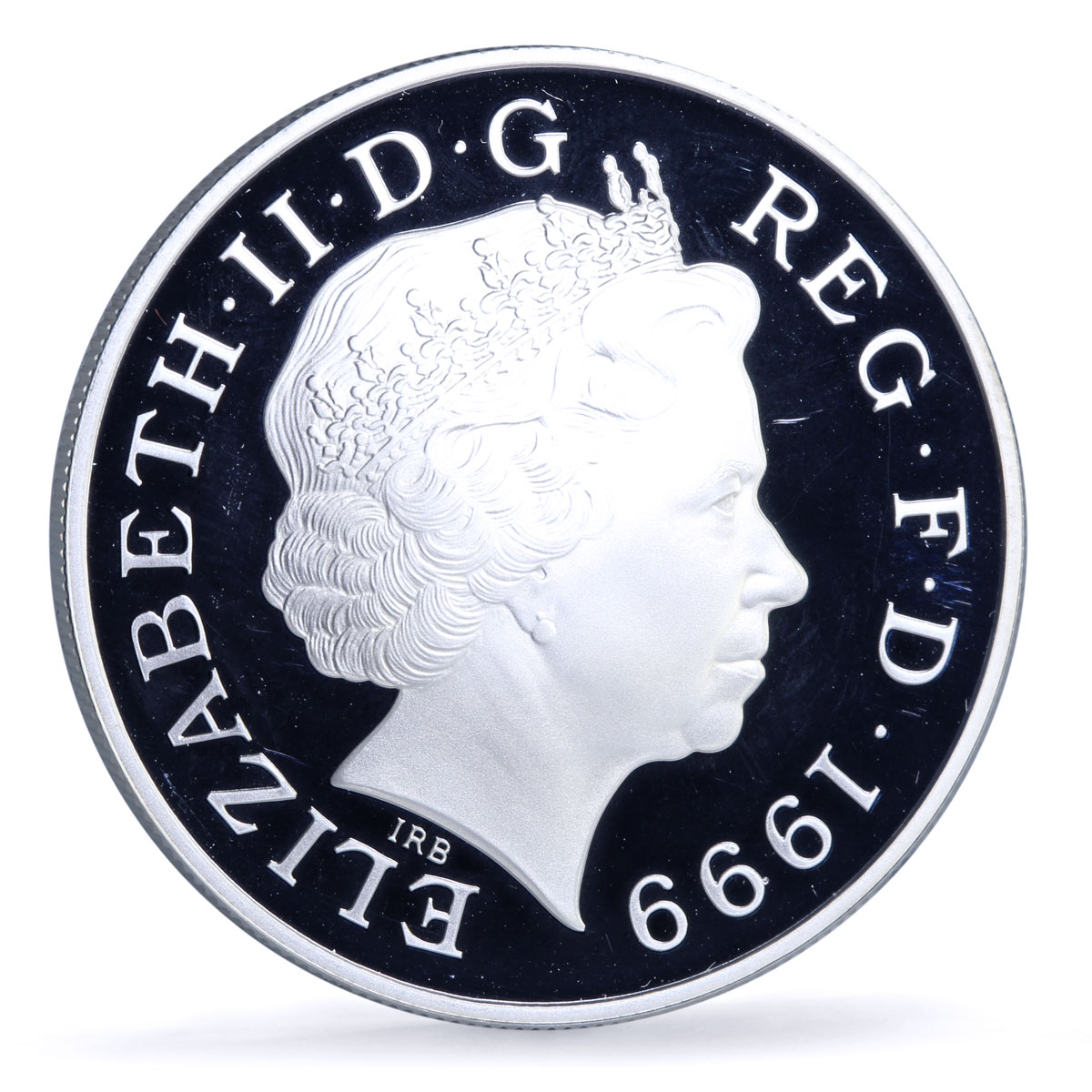 Great Britain 5 pounds Princess Diana History Politics proof silver coin 1999