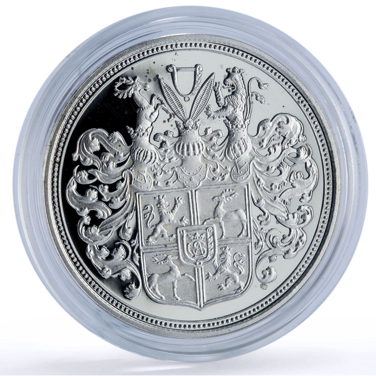 Latvia 1 lats Duke Jacob Jekabam 400 Anniversary History proof silver coin 2010
