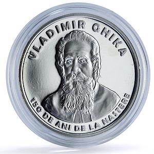 Romania 10 lei Vladimir Ghika 150th Anniversary Religion proof silver coin 2023