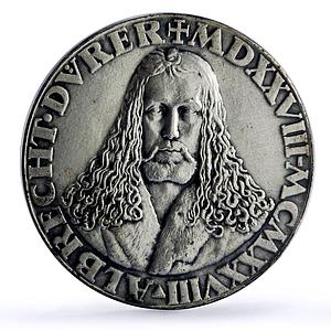 Germany Weimar Albrecht Durer 400th Anniversary Art History silver medal 1928