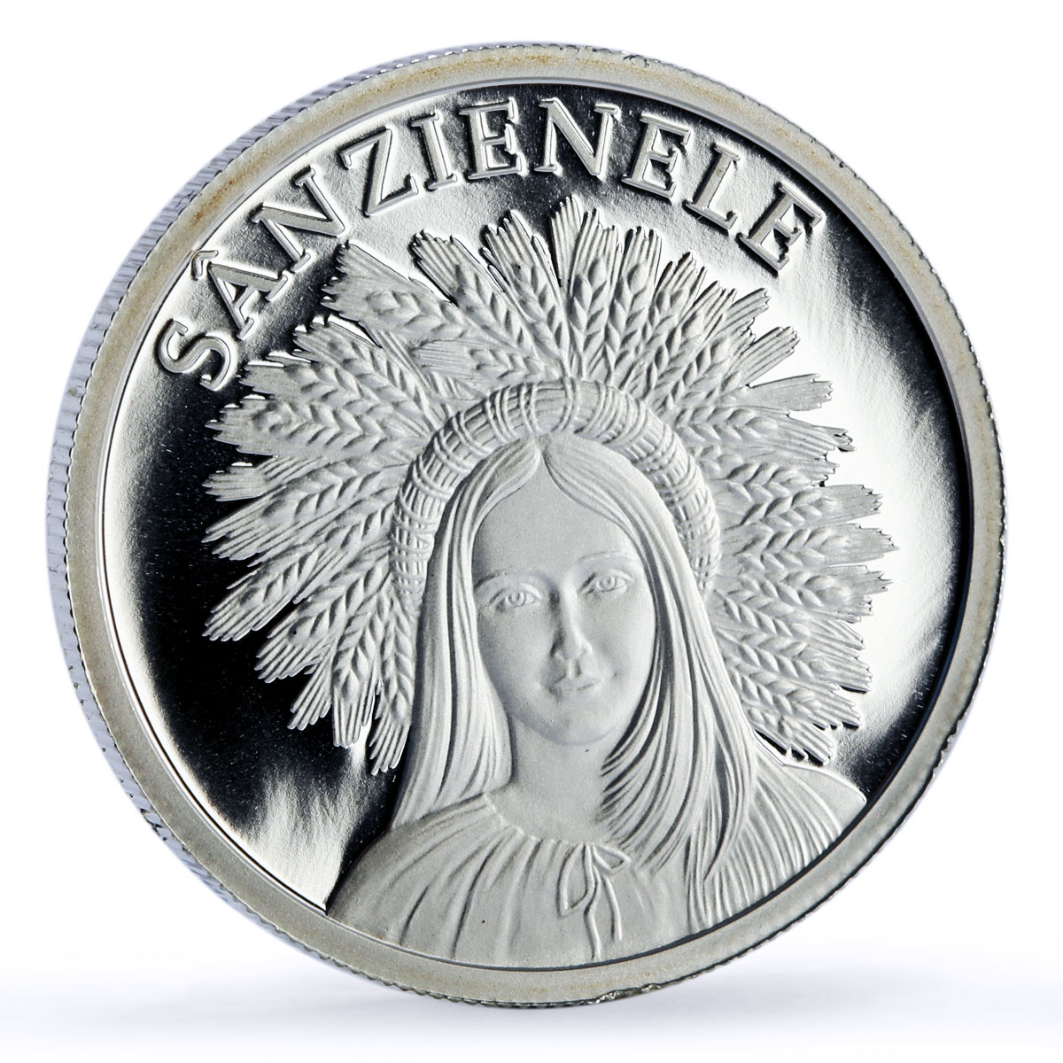 Moldova 50 lei Sanzienele Midsummer Day Folk Festival Culture silver coin 2012