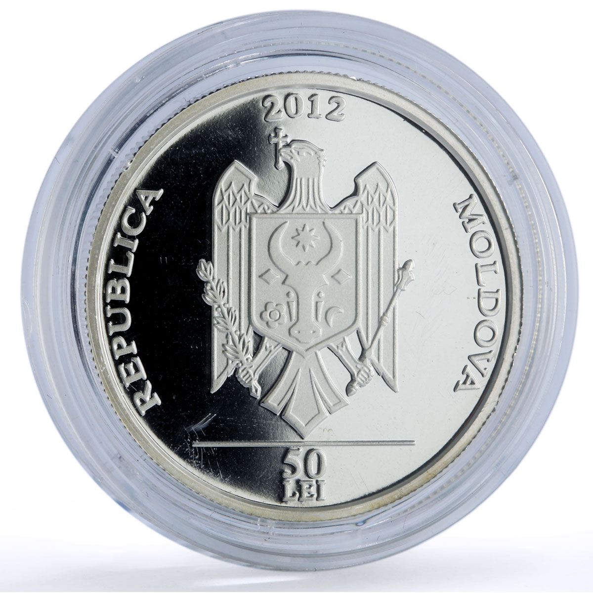 Moldova 50 lei Sanzienele Midsummer Day Folk Festival Culture silver coin 2012