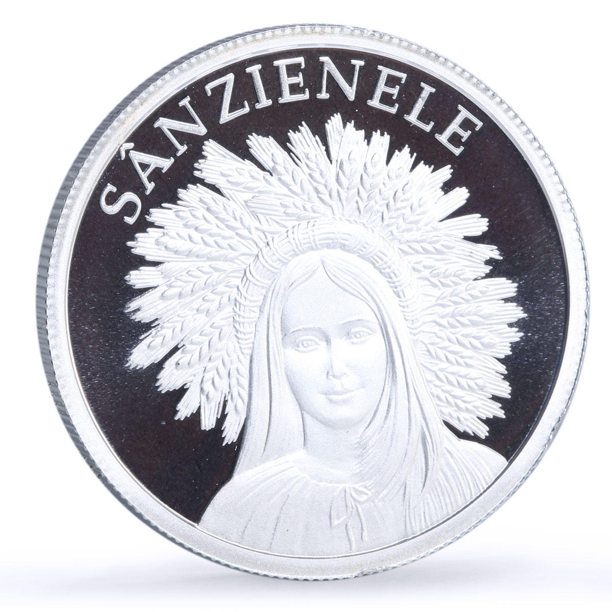Moldova 50 lei Sanzienele Midsummer Day Folk Festival Culture silver coin 2012