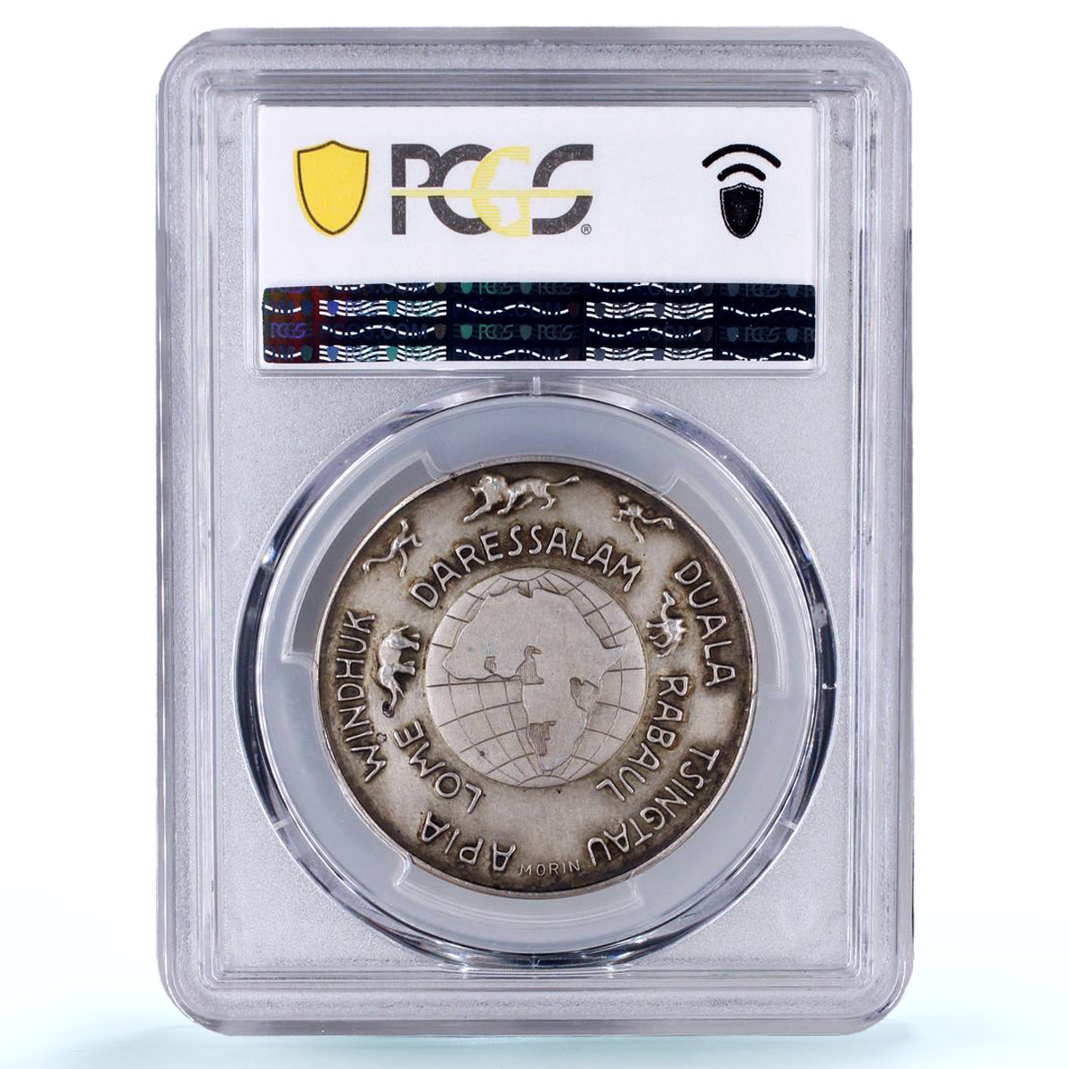 Germany Third Reich Reichskolonialbund History SP 63 PCGS silver medal 1933