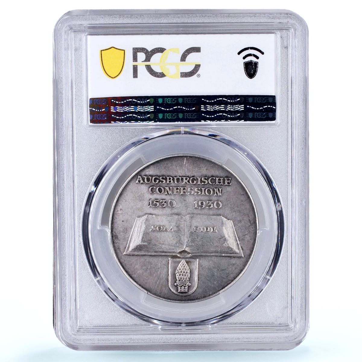 Germany Weimar Melanchthon Luther Augsburg History SP 62 PCGS silver medal 1930