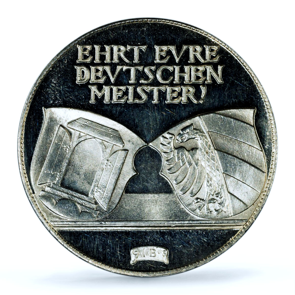 Germany Weimar Nurnberg Albrecht Durer Art History SP 63 PCGS silver medal 1928