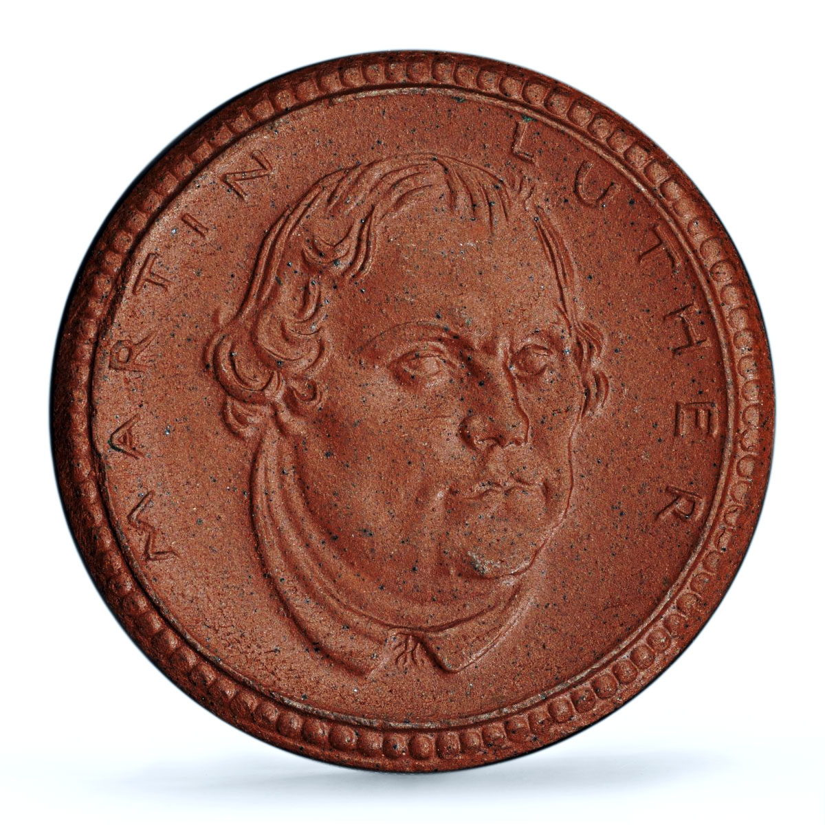 Germany Weimar Eisenach 1 mark Martin Luther MS 66 PCGS porcelain coin 1921