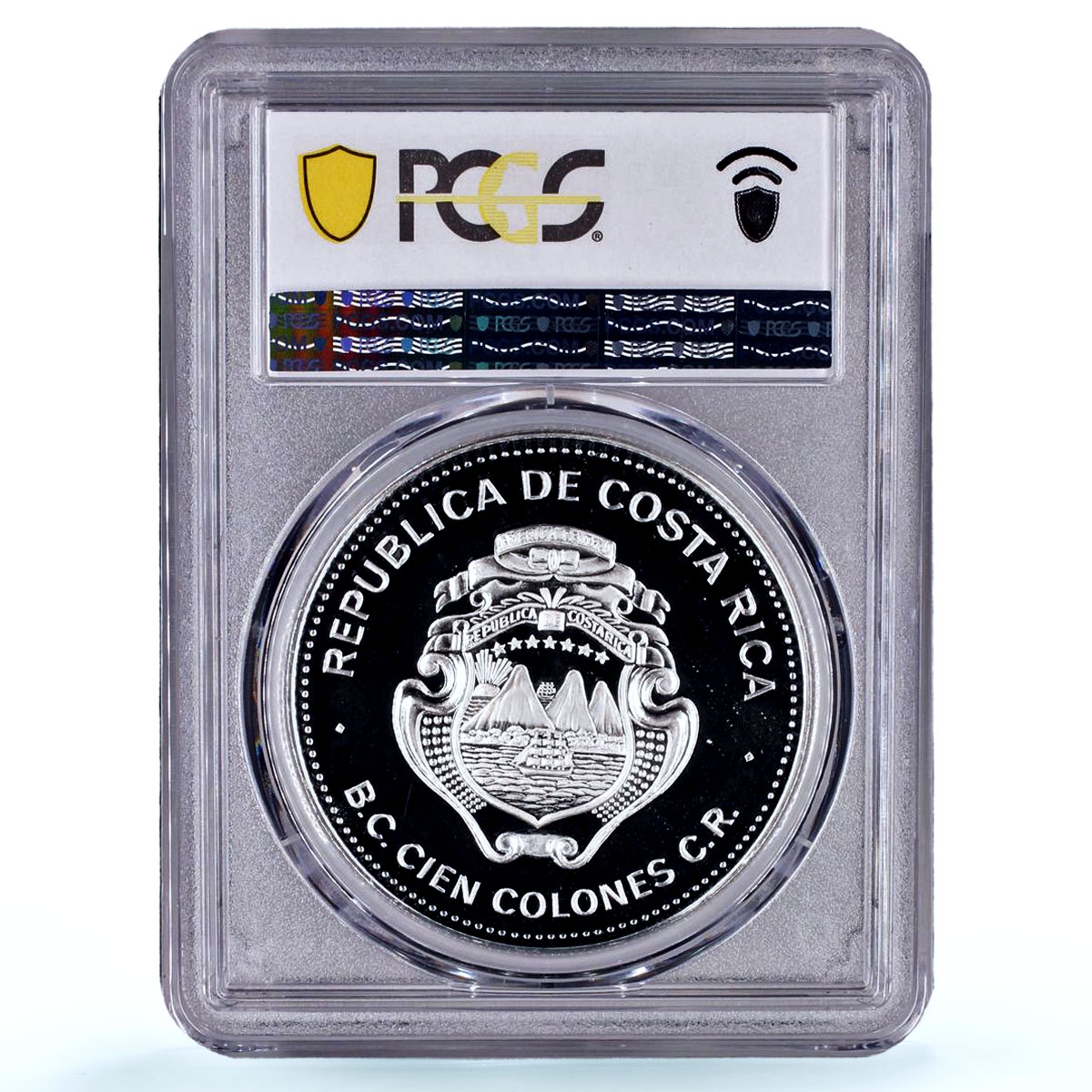 Costa Rica 100 colones UNICEF Save the Children Child Year PR 69 PCGS coin 1979