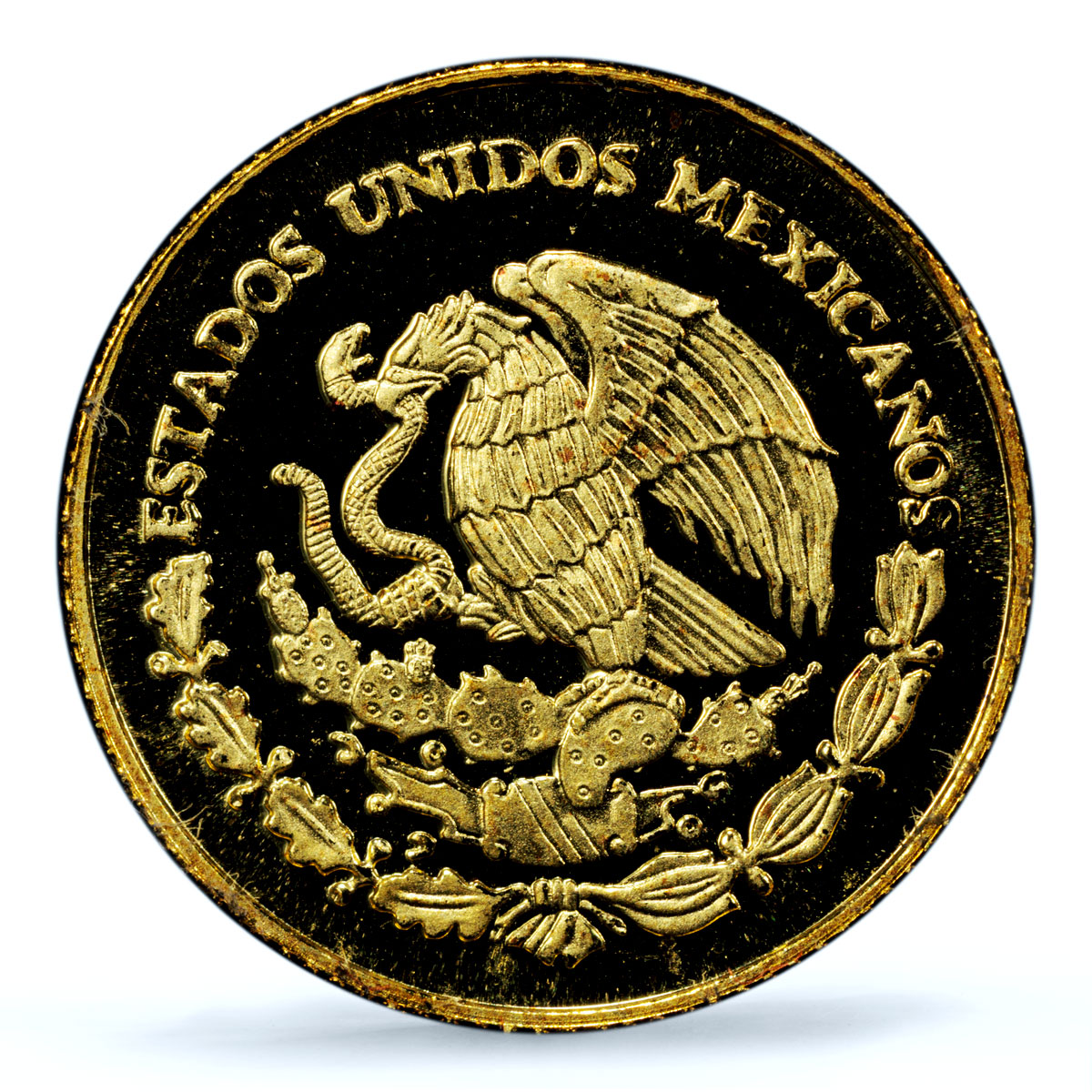 Mexico 1/20 onza Teocuitlatl Indians Crafts History PR 69 PCGS gold coin 1999