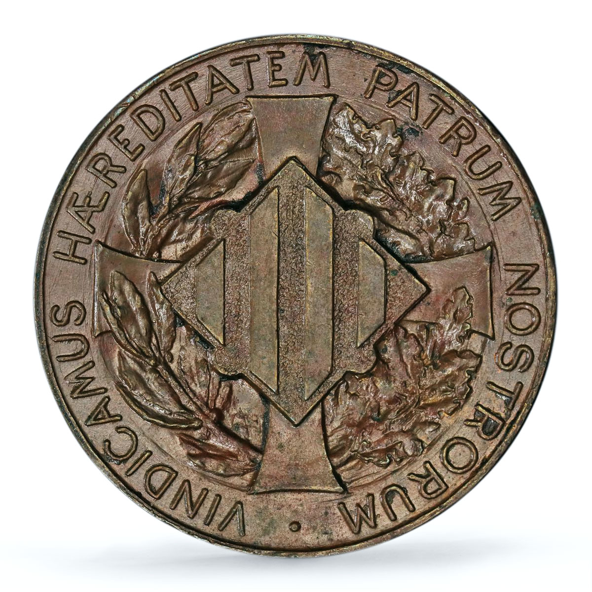 Spain Barcelona 10 centimo Catalanist Union Horsemans MS62 PCGS copper coin 1900