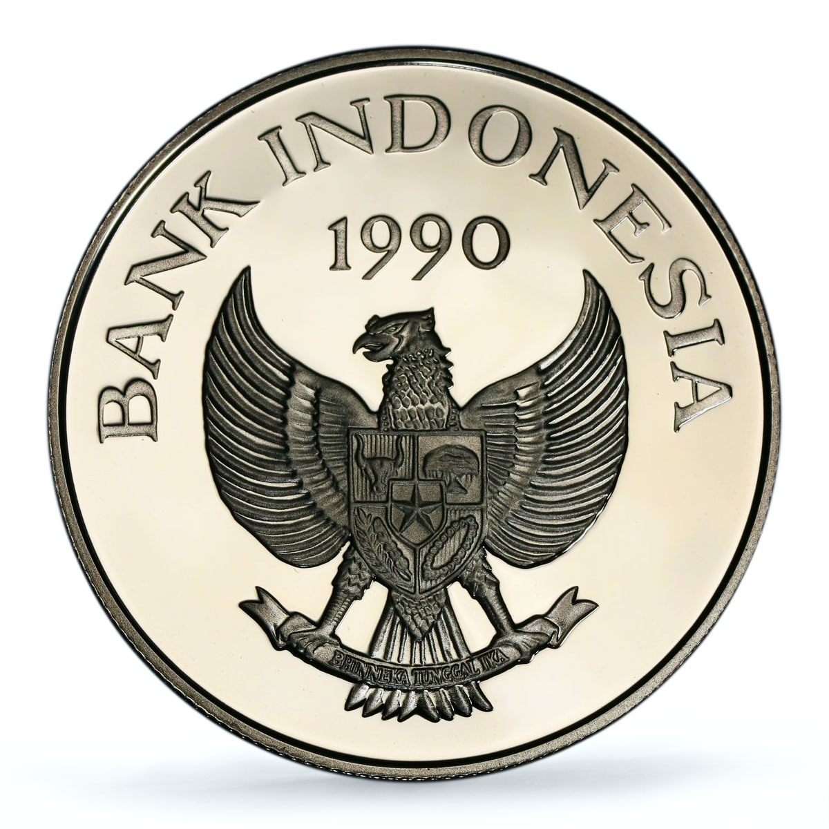 Indonesia 10000 rupiah UNICEF Save Children Child PR 70 PCGS silver coin 1990