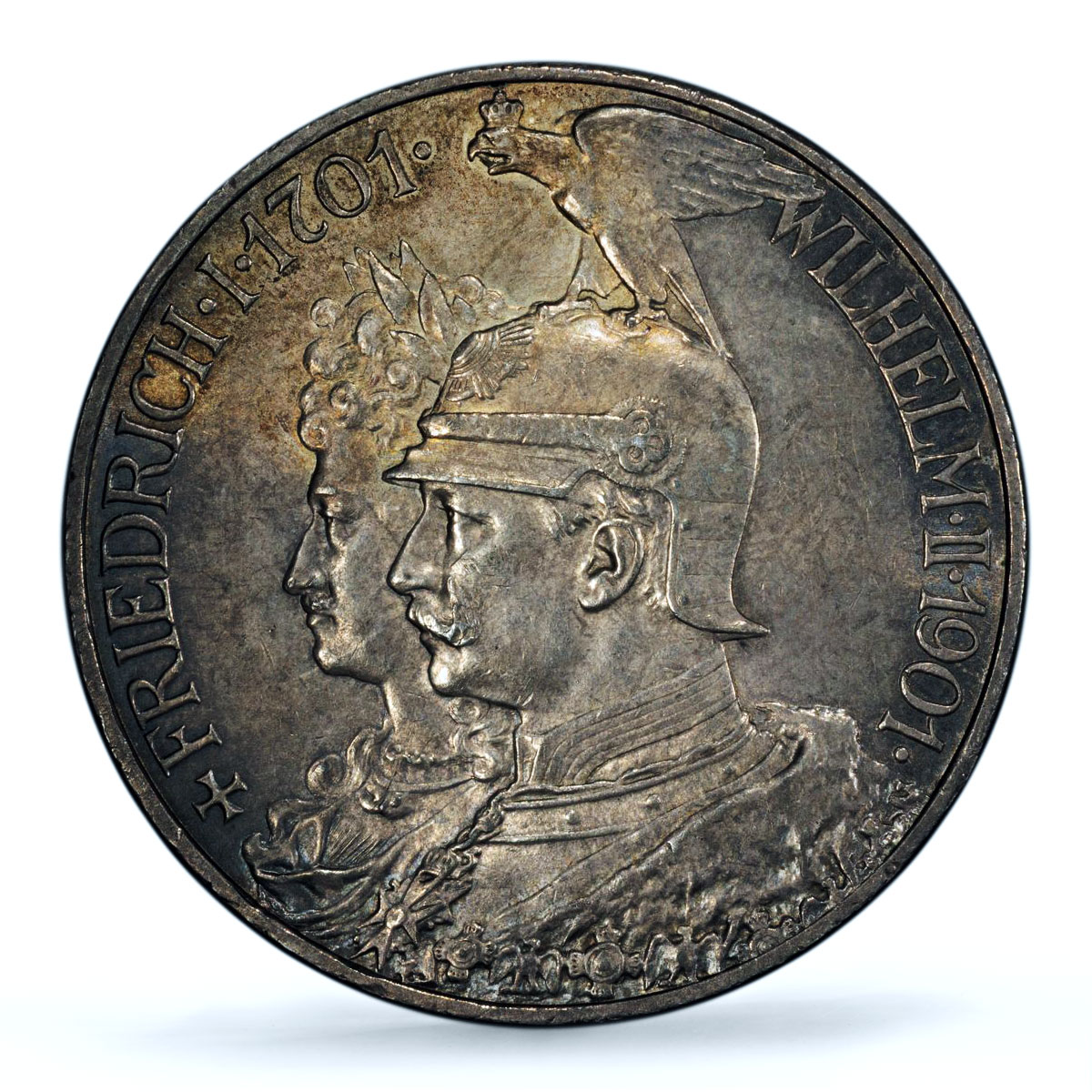 Germany Prussia 5 mark William Wilhelm II KM-526 MS 63 PCGS silver coin 1901