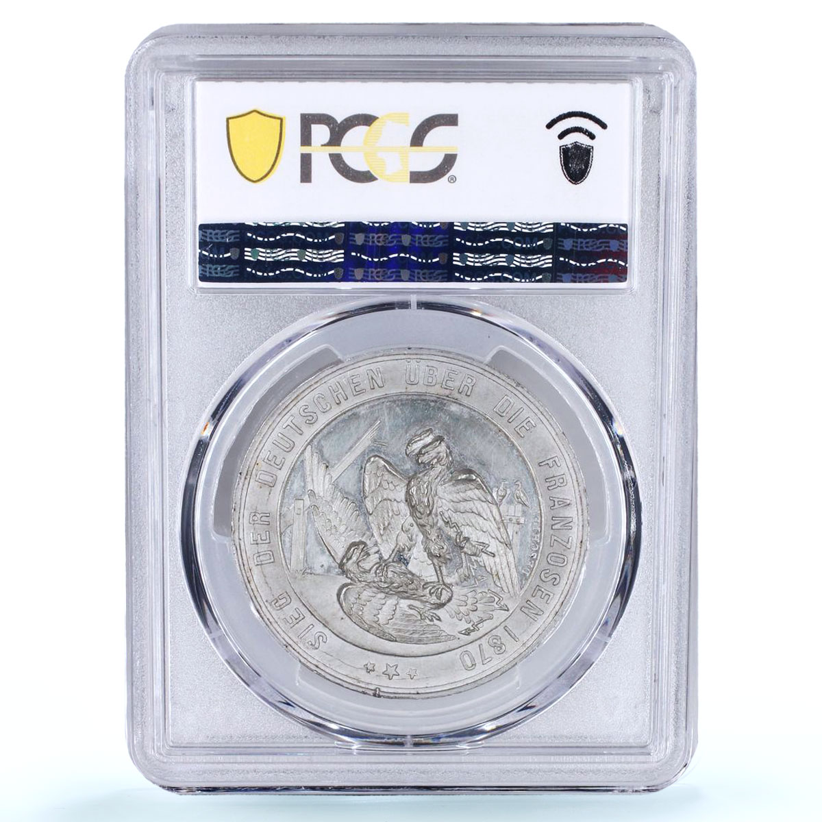 Germany Prussia Victory Over France Wilhelm I Double Head MS 61 PCGS medal 1870