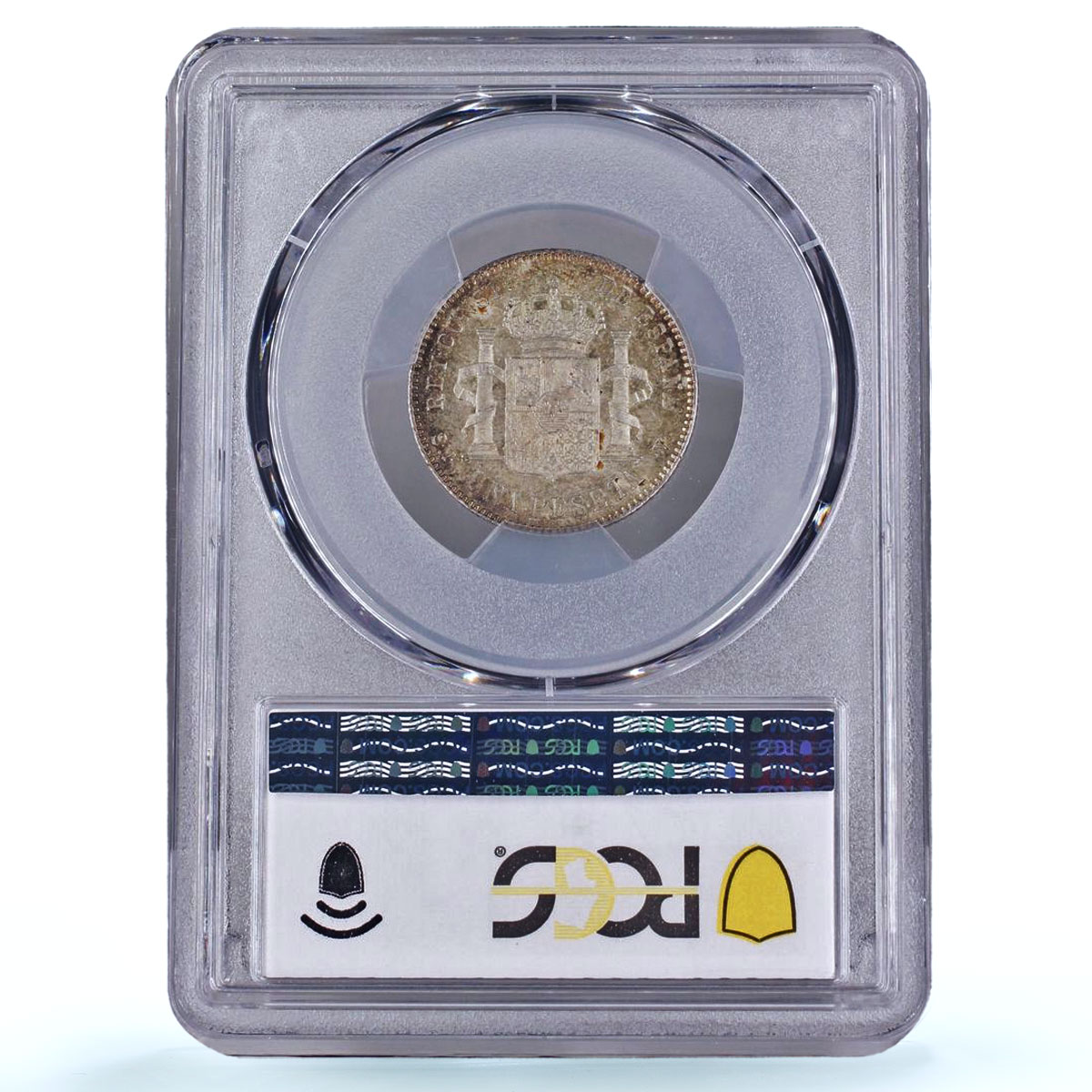 Spain 1 peseta Alfonso XIII KM-721 Cal#49-52 MS 64 PCGS silver coin 1903