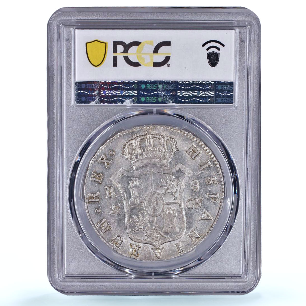 Spain 8 reales Ferdinand VII Seville Calico-1412 MS 62 PCGS silver coin 1809