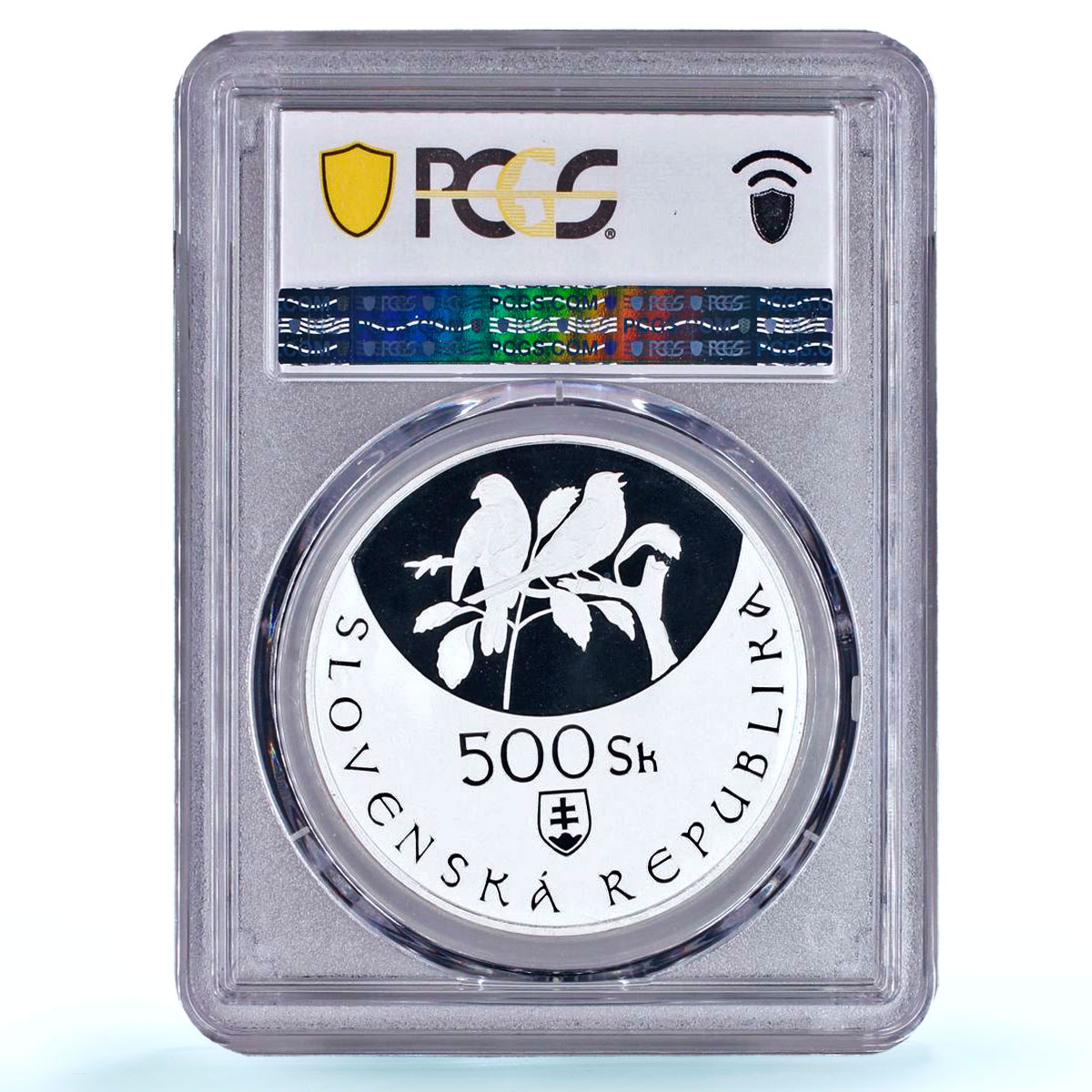 Slovakia 500 korun Slovensky Kras National Park PR 69 PCGS silver coin 2005