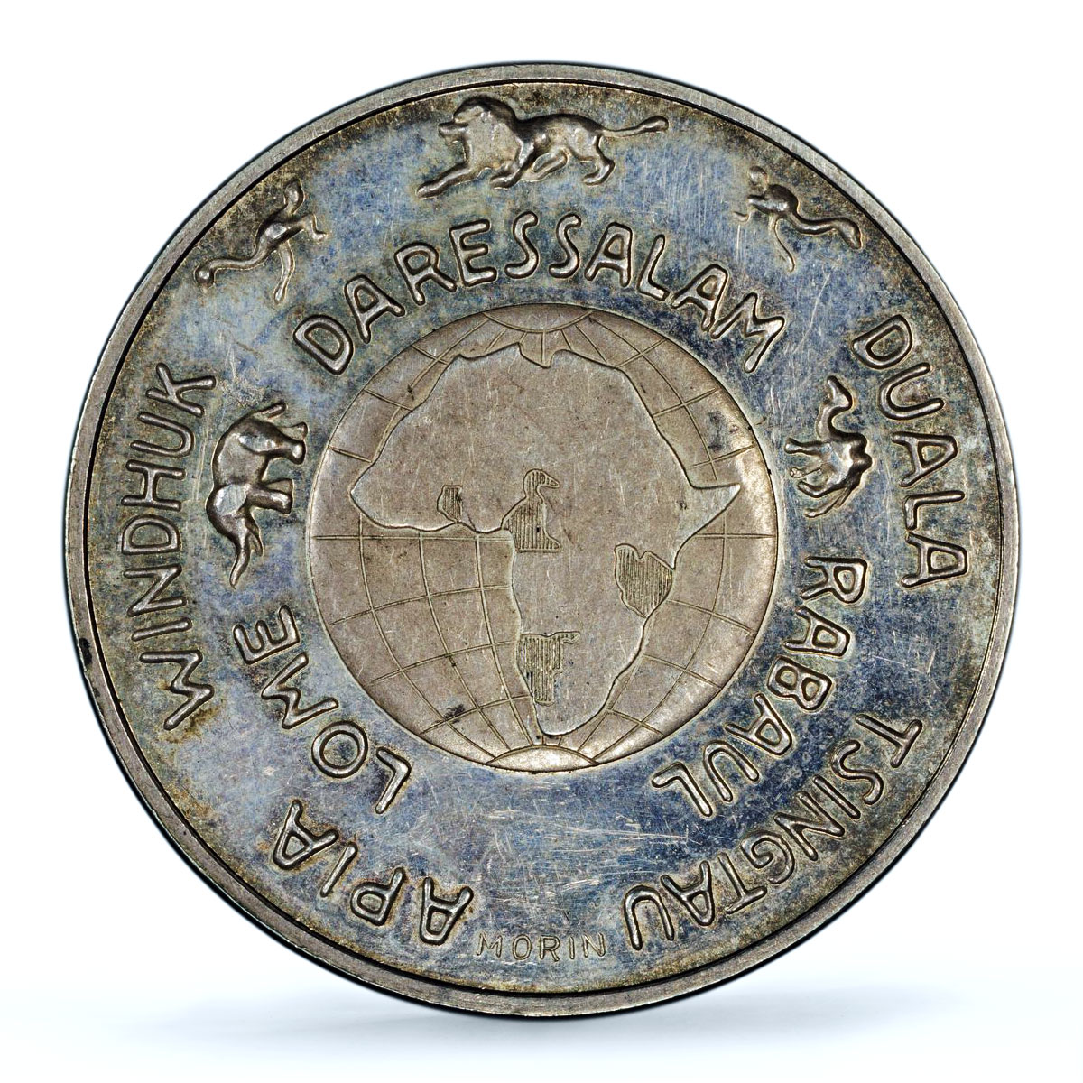 Germany Third Reich Reichskolonialbund Groenegress-1249 MS 61 PCGS Ag medal 1933