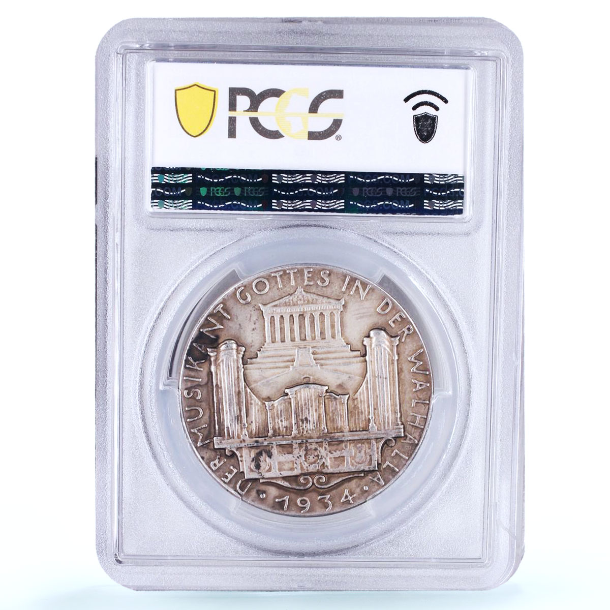 Germany Third Reich Bruckner Composer Kienast-495 SP 63 PCGS silver medal 1934