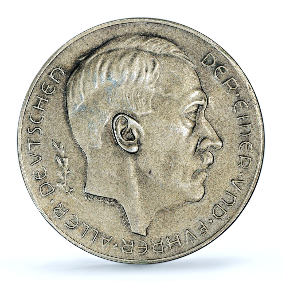 Germany Third Reich Hitler Austria Annexation C-114 SP 63 PCGS silver medal 1938