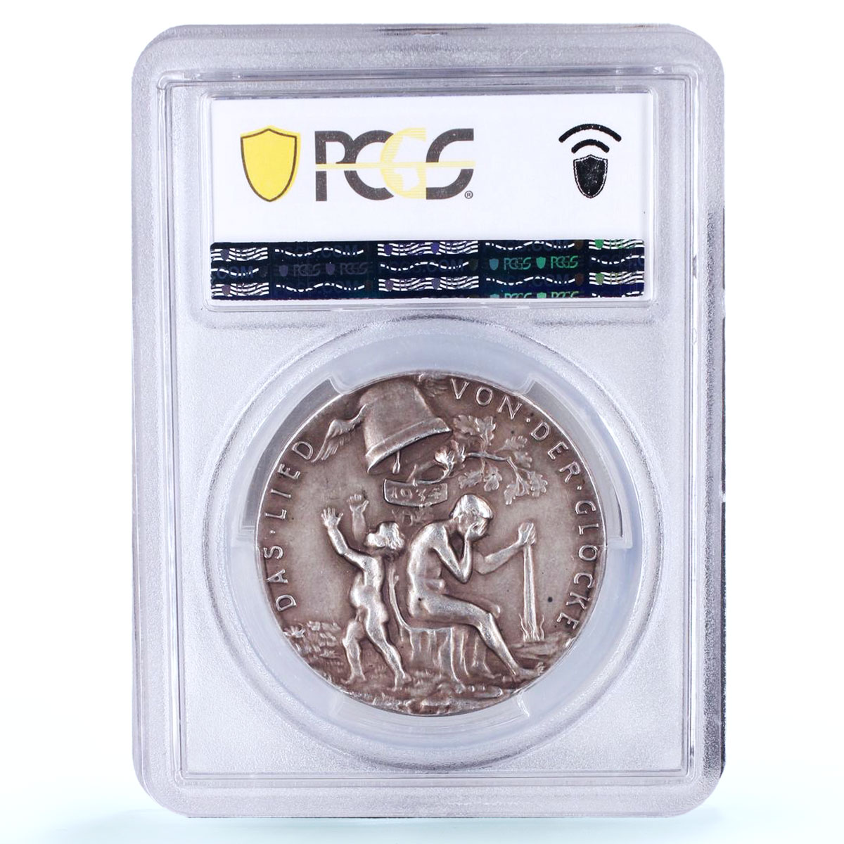 Germany Third Reich Schiller Literature Kienast-500 SP 63 PCGS silver medal 1934