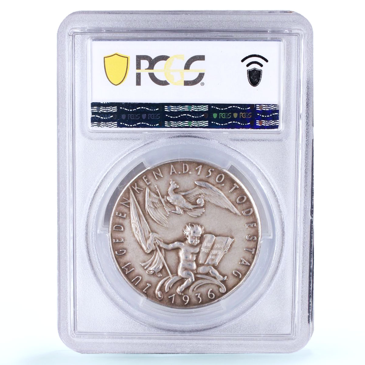 Germany Third Reich Frederick II Great Kienast-512 SP 63 PCGS silver medal 1936