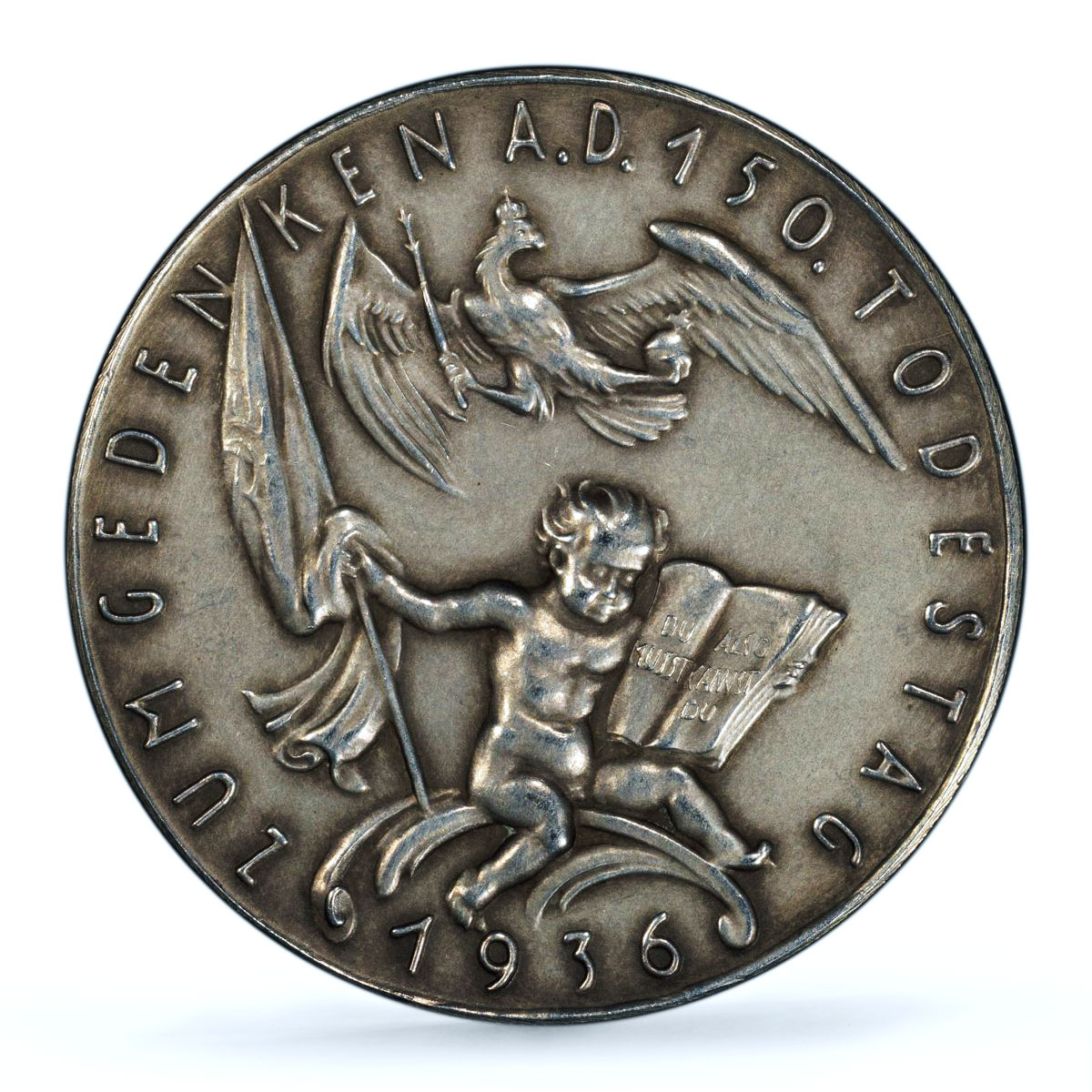 Germany Third Reich Frederick II Great Kienast-512 SP 63 PCGS silver medal 1936