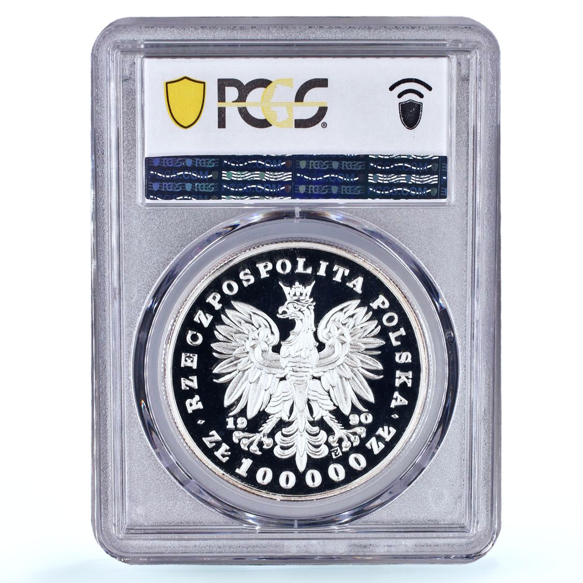 Poland 100000 zlotych Frederic Chopin Music History PR 69 PCGS silver coin 1990