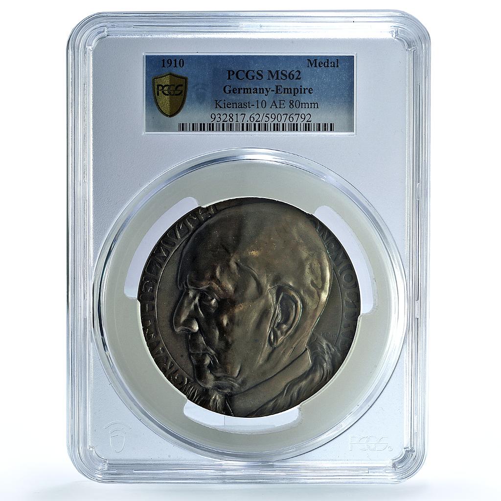 Germany Empire Helmuth von Moltke Kienast-10 Goetz MS 62 PCGS bronze medal 1910 Germany Empire Helmuth von Moltke Kienast-10 Goetz MS 62 PCGS bronze medal 1910