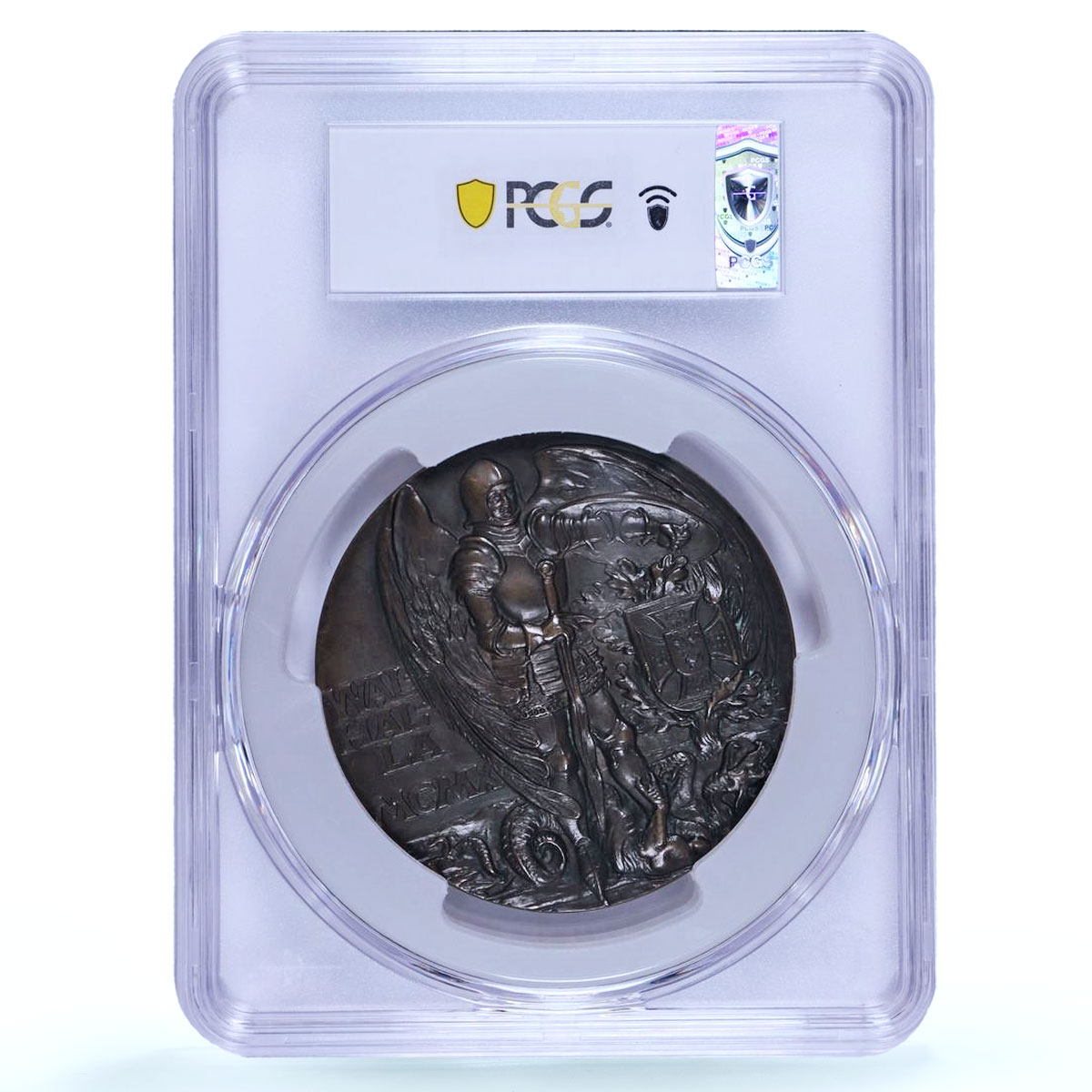 Germany Empire Helmuth von Moltke Knight Kienast-10 MS 62 PCGS bronze medal 1910