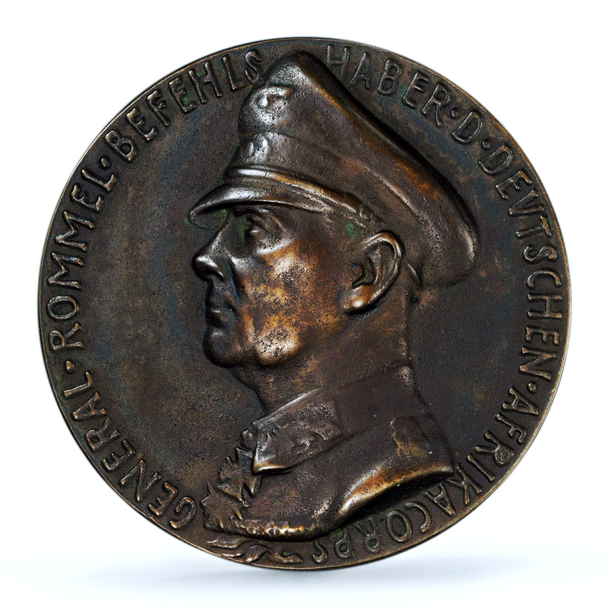 Germany Third Reich Rommel Africa Camel Kienast-582 MS 61 PCGS bronze medal 1941