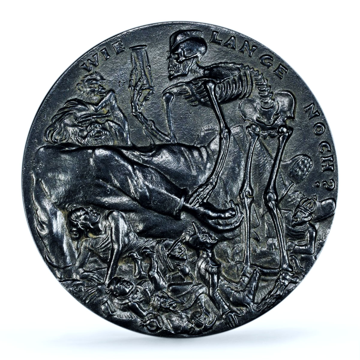 Germany Empire WWI Russia Falling Out Kienast-198 MS 63 PCGS iron medal 1917