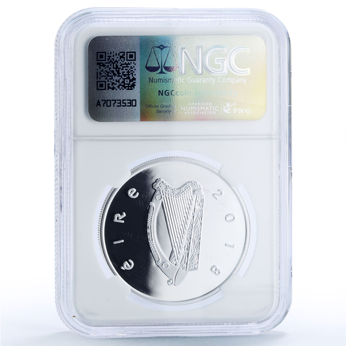 Ireland 15 euro Women Right to Vote History Politics PF 70 NGC silver coin 2018