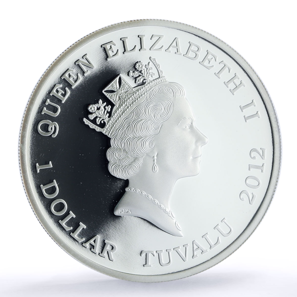 Tuvalu 1 dollar Mayflower Ship Clipper Seafaring PR 70 PCGS silver coin 2012