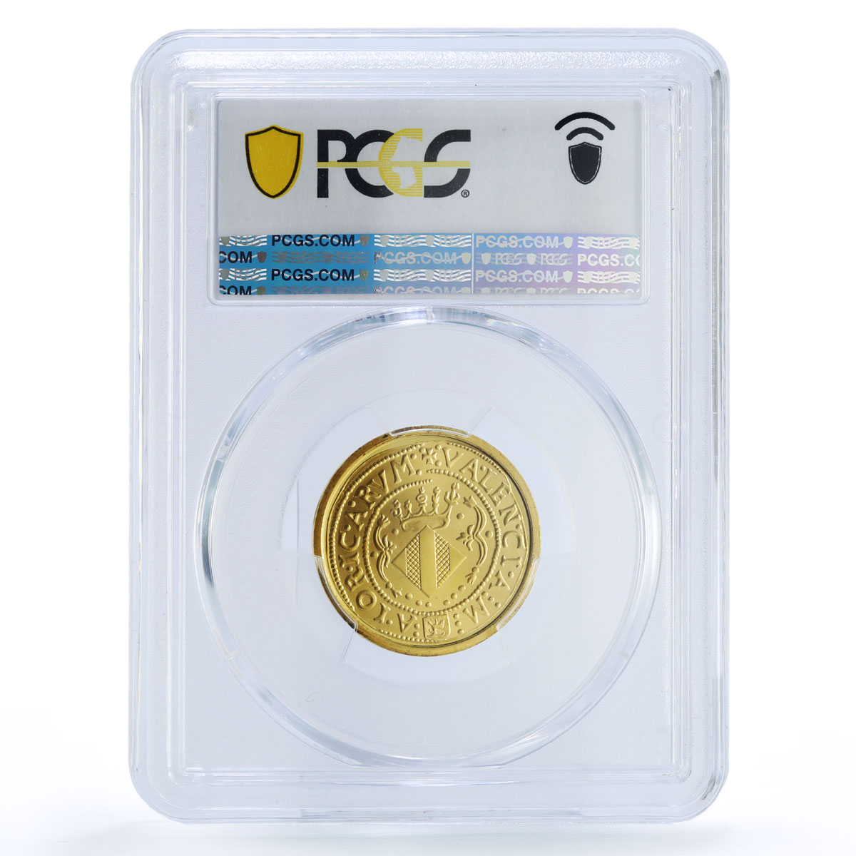 Spain Valencia 4 Ducats Restrike Replica 1516 - 56 MS 70 PCGS silver token 2020