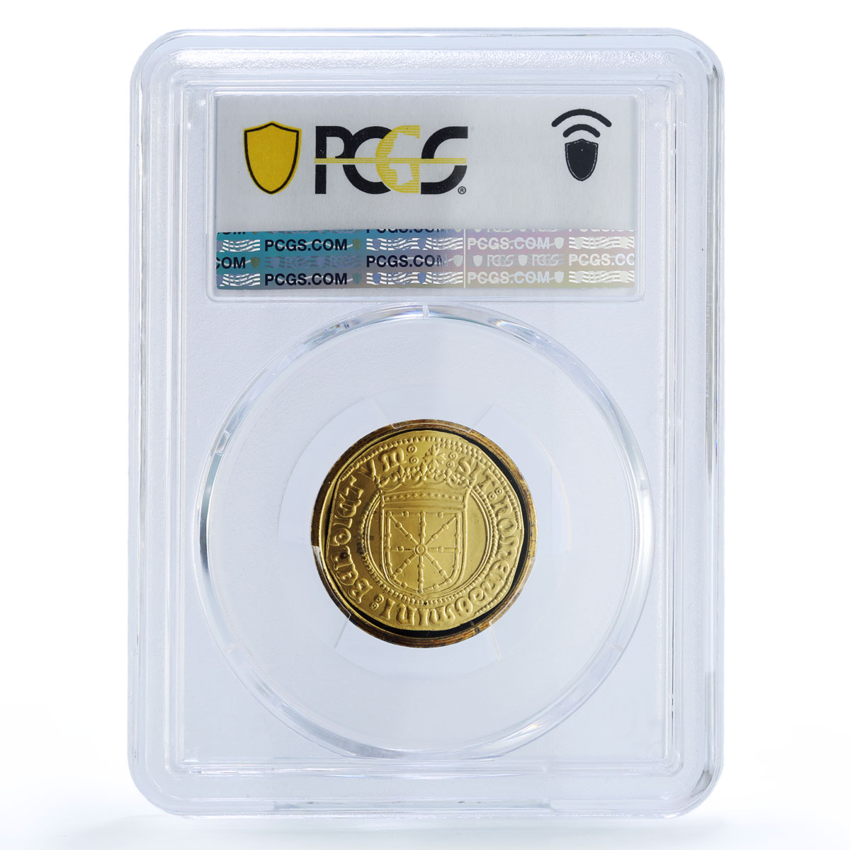 Spain Ferdinand II 4 Ducats Restrike Replica 1516 MS 68 PCGS silver token 2020